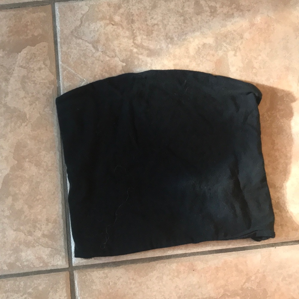 Black brandy tube top